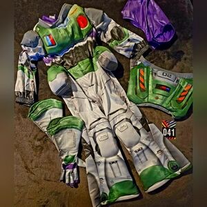 Youth Toy Story Buzz Lightyear Tactical Space Ranger Costume US 4